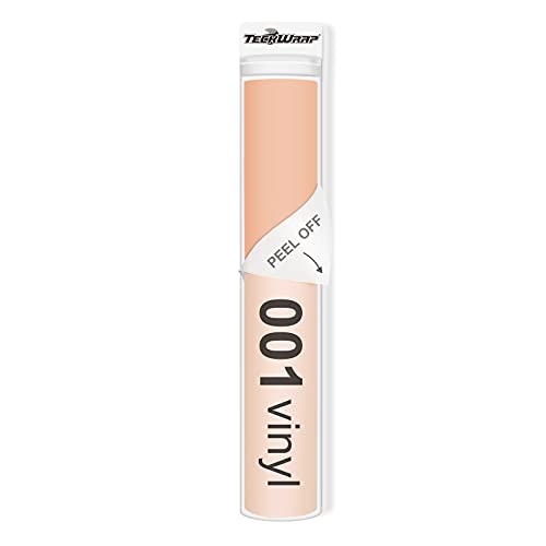 TECKWRAP 001 Vinyl matt selbstklebend Vinyl für Bastelprojekte 0,3m x 1,5m - Schale matt pink von TECKWRAP