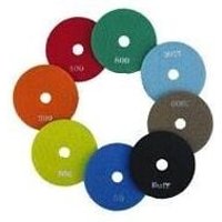 Diamant klett schleif- u. polierpad-set bestehend aus K50, K100, K200, K400, K800, K1500, K3000, buff - Ø100MM Diamant klett schleif- u. polierpad-set bestehend aus K50, K100, K200, K400, K800, K1500, K3000, buff - Ø100MM von TECMIX