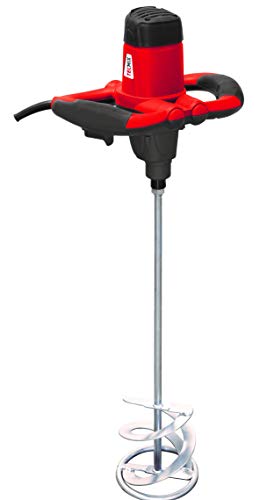 TECMIX Handrührwerk TMX PRO 1250 | 1220 W Rührwerk mit 1-Gang-Getriebe | Ergonomischer Rundumhandgriff | Anti-Rutsch-Auflagen | 0–800 U/min | Für bis zu 80 L Mischvolumen | 230 V von TECMIX