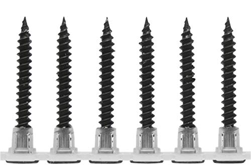 TECMIX Gurtschrauben TBS Magazinschrauben Feingewinde 3,9 x 25 mm (1000 Stk.) I Phosphatiert I Selbstschneidend I Kompatibel mit Schnellbauschraubern von TECMIX