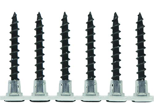 TECMIX Gurtschrauben TBS Magazinschrauben Grobgewinde 3,9 x 45 mm (1000 Stk.) I Phosphatiert I Tiefe Gewindegänge I Kompatibel mit Schnellbauschraubern von TECMIX