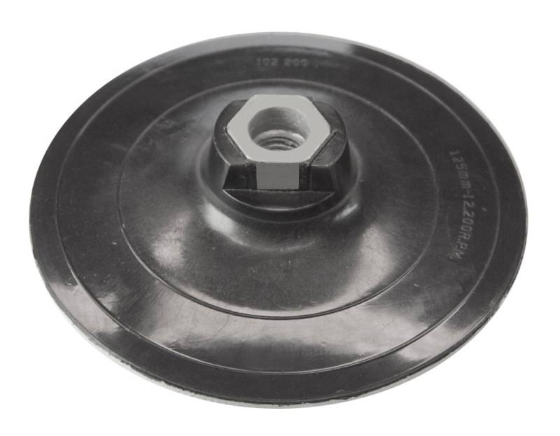 TECMIX Polierscheibe KLETT-POLIERTELLER, M14-AUFNAHME, Ø 180MM, (Packung, 1 St., 1 Polierteller), 180mm Durchmesser von TECMIX