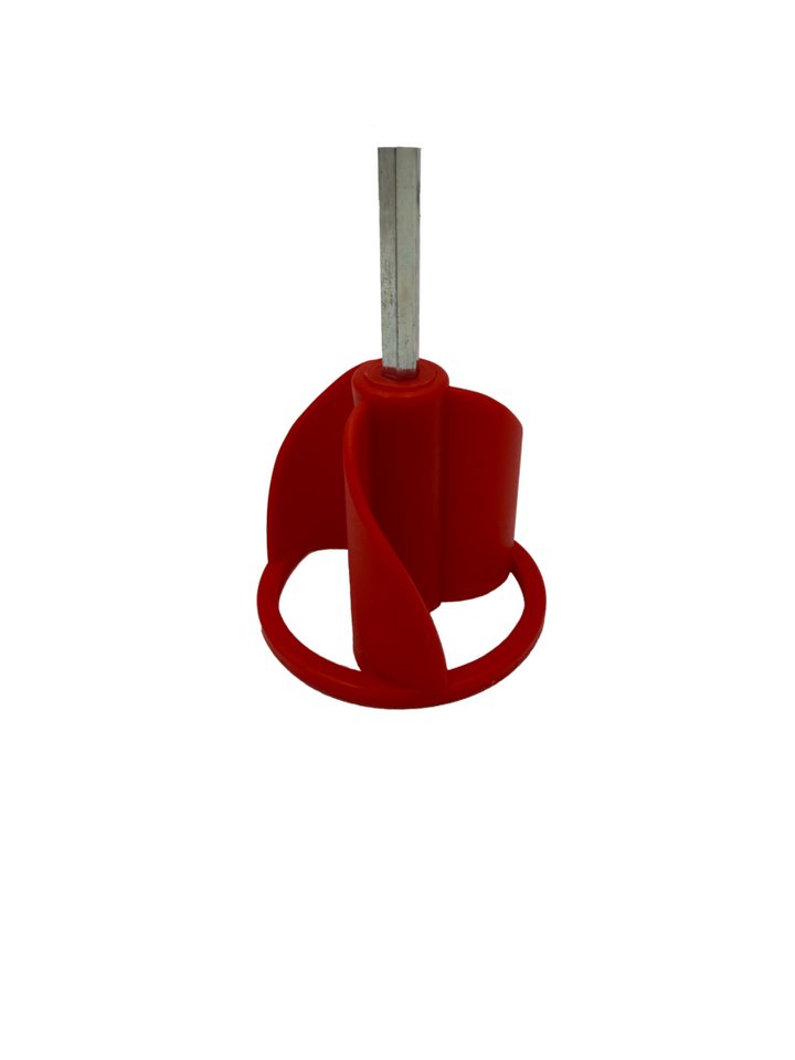 TECMIX Rührquirl KUNSTSTOFFRÜHRQUIRL KR 85 S - TMX - 85X400 HEX8-AUFNAHME, Ø 8,50 mm, (1-St) von TECMIX