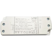 Tecnel Netzteil für LEDs 15W 12V IP20 SLT15-12VF-2s von TECNEL