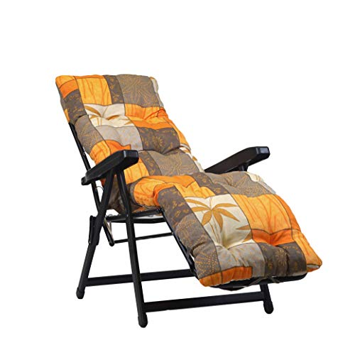 TECNOCUCI Gepolstertes Kissen für Liegestühle mit Fußstütze (160 x 45 x 10 cm) - 100 % Made in Italy - Ersatzkissen ideal für Gartenliege von TECNOCUCI