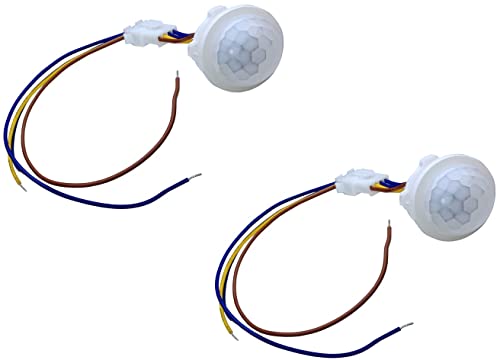 2 Stück LED Schrank PIR Sensor Infrarot Bewegungsmelder Smart Lichtschalter 220V von TECNOIOT