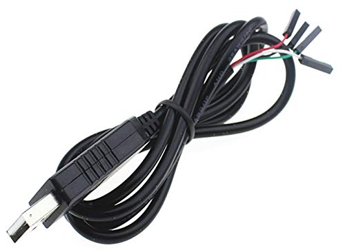 4pin PL2303 USB to UART TTL Cable Module RS232 Serial 4-pin PL2303HX Cable 4pin PL2303 USB to UART TTL Cable Module RS232 Serial 4-pin PL2303HX Cable von TECNOIOT