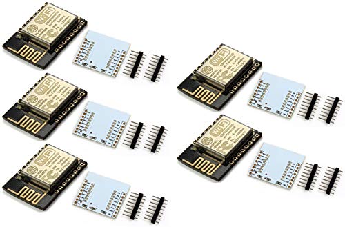 TECNOIOT 5 STK ESP-12E ESP12E ESP8266 Enhanced Version Serial WLAN + Erweiterungsplatine TECNOIOT 5 STK ESP-12E ESP12E ESP8266 Enhanced Version Serial WLAN + Erweiterungsplatine von TECNOIOT