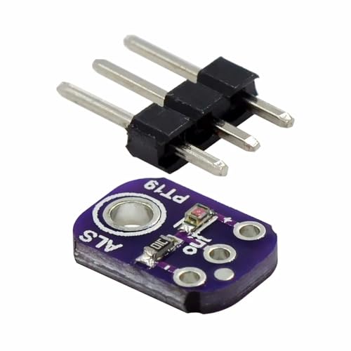 TECNOIOT 1 Stück Analoges Lichtsensormodul ALS-PT19 High Dynamic Range Lichtsensor Breakout TECNOIOT 1 Stück Analoges Lichtsensormodul ALS-PT19 High Dynamic Range Lichtsensor Breakout von TECNOIOT