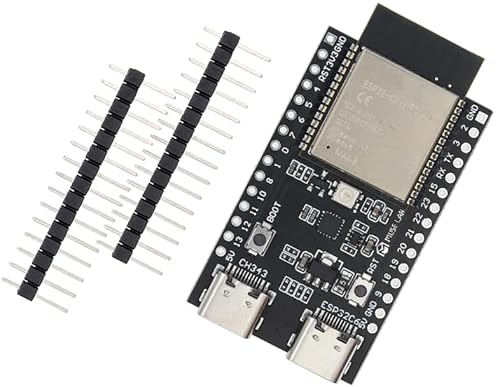 TECNOIOT 1 Stück ESP32-C6 Dual Typ-C Entwicklungsboard N16 16 MB Flash ESP32 WiFi + Bluetooth WiFi6 TECNOIOT 1 Stück ESP32-C6 Dual Typ-C Entwicklungsboard N16 16 MB Flash ESP32 WiFi + Bluetooth WiFi6 von TECNOIOT