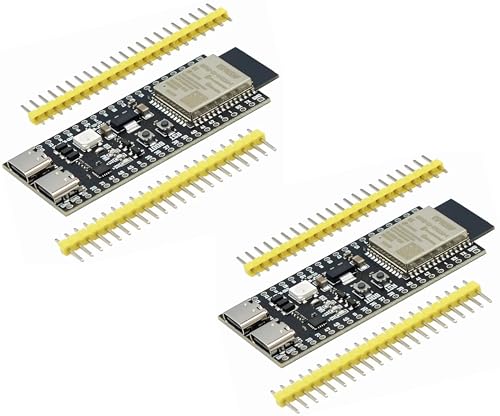 TECNOIOT 2 Stück ESP32-S3 Entwicklungsboard Dual Version Typ-C WiFi Bluetooth N16R8 TECNOIOT 2 Stück ESP32-S3 Entwicklungsboard Dual Version Typ-C WiFi Bluetooth N16R8 von TECNOIOT