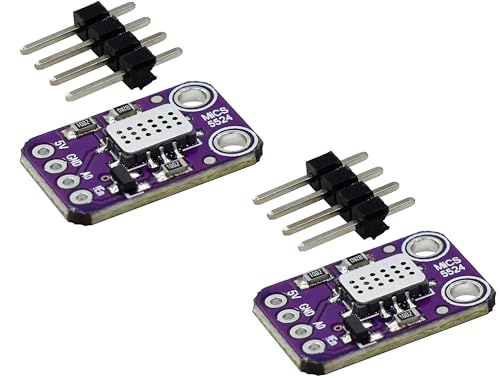 TECNOIOT 2 Stück MICS-5524 Luftqualitäts-Gassensormodul Kohlenmonoxid Wasserstoff Methan TECNOIOT 2 Stück MICS-5524 Luftqualitäts-Gassensormodul Kohlenmonoxid Wasserstoff Methan von TECNOIOT