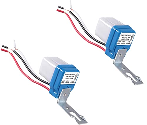 TECNOIOT 2 stücke DC 12 V 10 A Automatische Auto EIN Aus Lichtschranke Straßenlaterne Schalter Lichtschalter von TECNOIOT