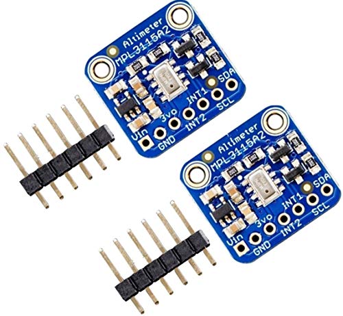 TECNOIOT 2 x MPL3115A2 IIC I2C Intelligentes Temperaturdruck-Höhen-Sensor-Modul V2.0 TECNOIOT 2 x MPL3115A2 IIC I2C Intelligentes Temperaturdruck-Höhen-Sensor-Modul V2.0 von TECNOIOT