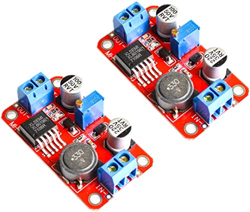 2pcs DC DC Boost Power Supply XL6019 Voltage Stabilized 5V/12V/24V Adjustable |2 Stück DC DC Boost Netzteil XL6019 Spannungsstabilisiert 5V / 12V / 24V Einstellbar von TECNOIOT