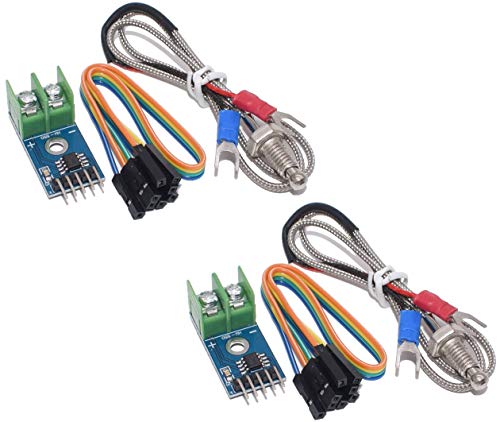 2 stücke MAX6675 K-typ Thermoelement Temperatur Sensor 0-800 Grad Modul 2 stücke MAX6675 K-typ Thermoelement Temperatur Sensor 0-800 Grad Modul von TECNOIOT