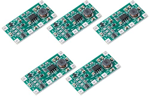 TECNOIOT 5 STÜCKE DC 5 V 1 A USV Unterbrechungsfreies Stromversorgungsmodul 18650 Lithiumbatterieschutz von TECNOIOT