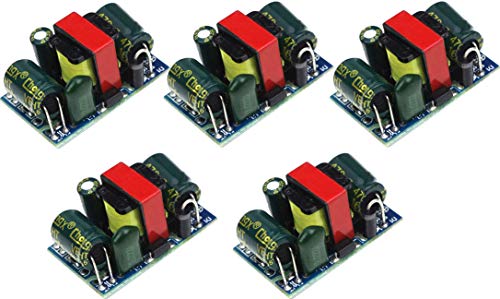 TECNOIOT 5 Stück 12V 450mA 5W AC-DC Netzteil Abwärtswandler Step Down Modul TECNOIOT 5 Stück 12V 450mA 5W AC-DC Netzteil Abwärtswandler Step Down Modul von TECNOIOT