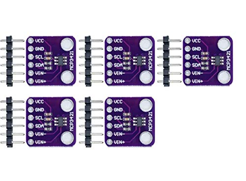 TECNOIOT 5 Stück MCP3421 I2C SOT23-6 Delta-Sigma ADC-Modul für PICkit Serial Analyzer TECNOIOT 5 Stück MCP3421 I2C SOT23-6 Delta-Sigma ADC-Modul für PICkit Serial Analyzer von TECNOIOT
