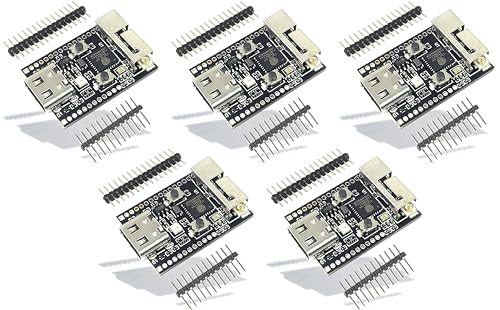 TECNOIOT 5 Stück WiFi6 ESP32-C6 Entwicklungsboard RGB LED Quarzoszillator ESP32 WiFi Bluetooth TECNOIOT 5 Stück WiFi6 ESP32-C6 Entwicklungsboard RGB LED Quarzoszillator ESP32 WiFi Bluetooth von TECNOIOT
