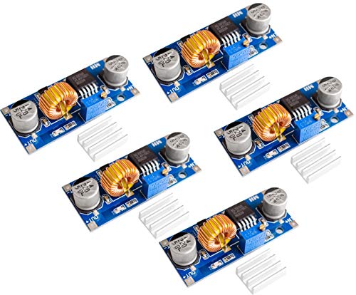TECNOIOT 5pcs 5A XL4015 DC-DC Step Down Adjustable Power Supply Module LED Lithium Charger TECNOIOT 5pcs 5A XL4015 DC-DC Step Down Adjustable Power Supply Module LED Lithium Charger von TECNOIOT