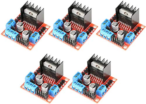 TECNOIOT 5pcs L298N Driver Board L298 Stepper Motor Drive Controller Module Dual H Bridge TECNOIOT 5pcs L298N Driver Board L298 Stepper Motor Drive Controller Module Dual H Bridge von TECNOIOT