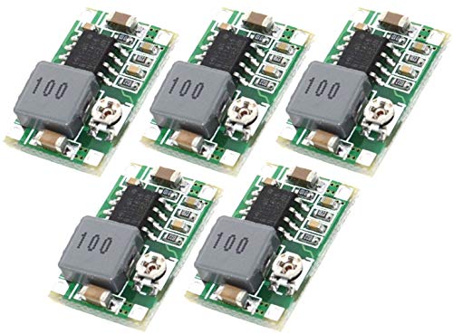 TECNOIOT 5pcs Mini360 Mini-360 DC-DC Adjustable Buck Converter Step Down Power Supply Module Ultra-Small TECNOIOT 5pcs Mini360 Mini-360 DC-DC Adjustable Buck Converter Step Down Power Supply Module Ultra-Small von TECNOIOT
