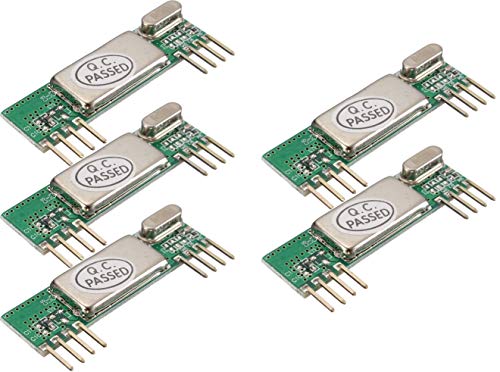 TECNOIOT 5pcs RXB6 433MHz Superheterodyne Wireless Receiver Module TECNOIOT 5pcs RXB6 433MHz Superheterodyne Wireless Receiver Module von TECNOIOT