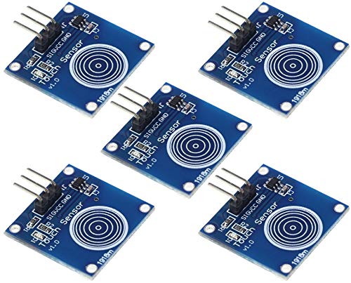 TECNOIOT 5pcs TTP223 TTP223B Jog Digital Touch Sensor Capacitive Touch Switch Module|5 Stück TTP223 TTP223B Jog Digitaler Berührungssensor Kapazitives Berührungsschaltermodul TECNOIOT 5pcs TTP223 TTP223B Jog Digital Touch Sensor Capacitive Touch Switch Module|5 Stück TTP223 TTP223B Jog Digitaler Berührungssensor Kapazitives Berührungsschaltermodul von TECNOIOT