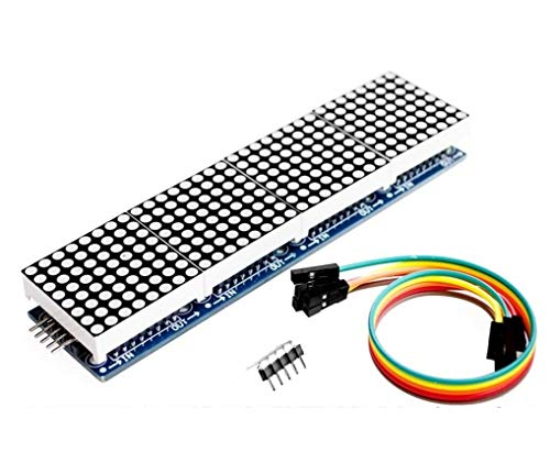 TECNOIOT Dot-Matrix-Modul Mikrocontroller 4 In One Display 5P Line Red Color TECNOIOT Dot-Matrix-Modul Mikrocontroller 4 In One Display 5P Line Red Color von TECNOIOT