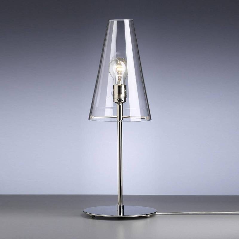 TECNOLUMEN Walter Schnepel Tischlampe, klar von TECNOLUMEN