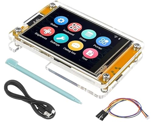 1 x ESP32 Display 2,8 Zoll 240 x 320 LCD Touchscreen TFT WiFi BT für Arduino LVGL 1 x ESP32 Display 2,8 Zoll 240 x 320 LCD Touchscreen TFT WiFi BT für Arduino LVGL von TECNOULAB