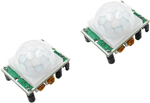 2 Stück SR501 HC-SR501 HCSR501 IR-Bewegungssensor einstellen von TECNOULAB