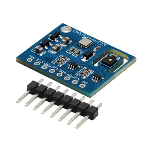 TECNOULAB 1 Stück ENS160+AHT21 CO2 eCO2 TVOC Luftqualität Temperatur Feuchtigkeit Sensor von TECNOULAB