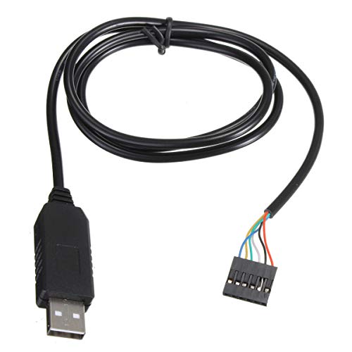 TECNOULAB 1 Stück FTDI FT232RL USB zu Seriell Adaptermodul 6-Pin USB zu TTL RS232 Kabel von TECNOULAB