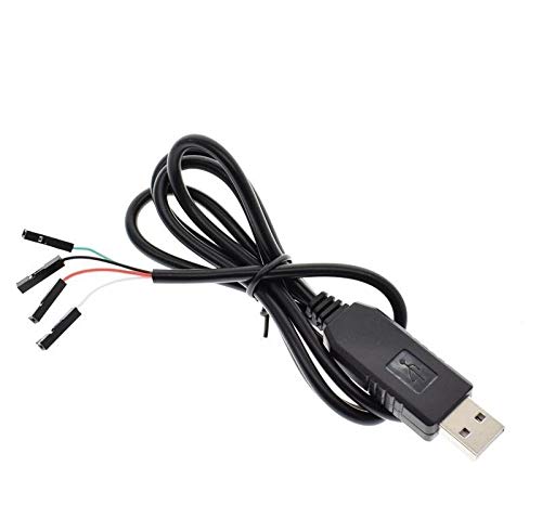 TECNOULAB 1 Stück PL2303 4-Pin USB zu UART TTL Modul RS232 Seriell Kabel 4-Pin PL2303HX TECNOULAB 1 Stück PL2303 4-Pin USB zu UART TTL Modul RS232 Seriell Kabel 4-Pin PL2303HX von TECNOULAB
