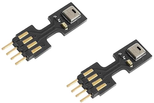 TECNOULAB 2 Stück AHT25 integriertes Temperatur- und Feuchtigkeitssensormodul, hohe Präzision, I2C von TECNOULAB