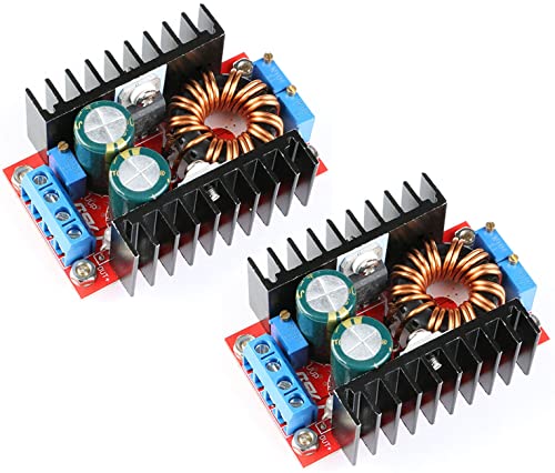 TECNOULAB 2 Stück 9-35 V bis 1-35 V 80 W DC-DC Step Down Buck Boost Converter Netzteilmodul von TECNOULAB