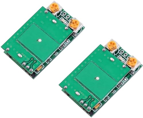 TECNOULAB 2 Stück HFS-DC06 HFS-DC06H 5,8 GHz ISM Mikrowellen-Radarsensor-Schaltermodul 5 V 5,8 G von TECNOULAB