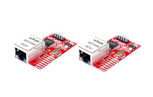 TECNOULAB 2 Stück Mini W5100 LAN Shield Ethernet Netzwerkmodulplatine TECNOULAB 2 Stück Mini W5100 LAN Shield Ethernet Netzwerkmodulplatine von TECNOULAB