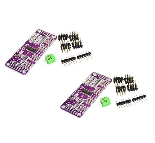 TECNOULAB 2 Stück PCA9685 I2C-Schnittstelle 16-Kanal 12-Bit-PWM-Servotreiber von TECNOULAB