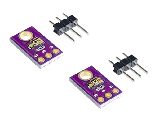 TECNOULAB 2 Stück TEMT6000 Lichtsensor Umgebungslichtsensor für simulierte Lichtintensität von TECNOULAB