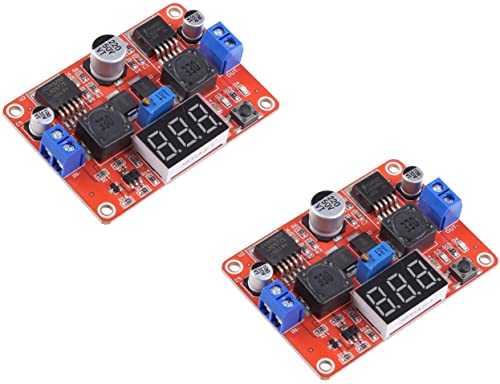 TECNOULAB 2 Stück DC-DC Step Down Buck Boost Converter mit Digitalanzeige LM2577S LM2596S TECNOULAB 2 Stück DC-DC Step Down Buck Boost Converter mit Digitalanzeige LM2577S LM2596S von TECNOULAB