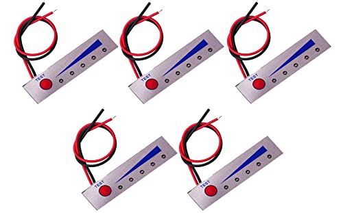 TECNOULAB 5 Stück 6S 25,2 V 18650 Li-Ionen-Batteriekapazitätsanzeige Leistungspegeltester von TECNOULAB