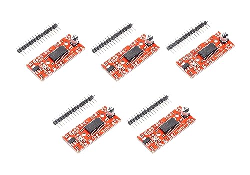 TECNOULAB 5 Stück EasyDriver A3967 Schrittmotortreiber V44 Entwicklungsboard von TECNOULAB