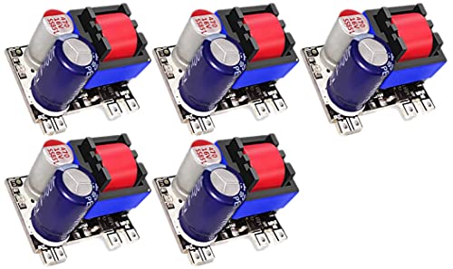 TECNOULAB 5 Stück AC-DC 12V 450mA Low Ripple Switching Step Down Netzteilmodul von TECNOULAB