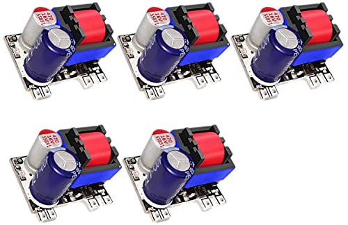 TECNOULAB 5 Stück AC-DC 9V 450mA Low Ripple Switching Step Down Netzteilmodul von TECNOULAB