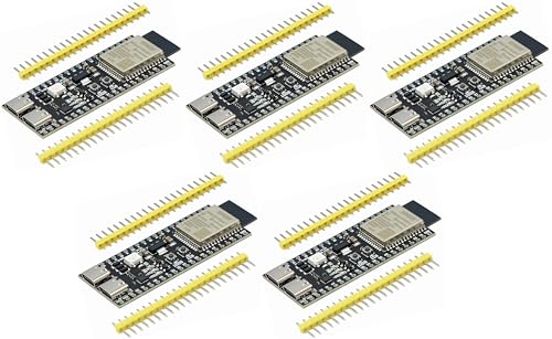 TECNOULAB 5 Stück Entwicklungsplatine ESP32-S3 Dual-Version Typ C WiFi Bluetooth N16R8 TECNOULAB 5 Stück Entwicklungsplatine ESP32-S3 Dual-Version Typ C WiFi Bluetooth N16R8 von TECNOULAB