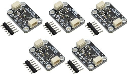 TECNOULAB 5 Stück Gravity LTR390 UV-Lichtsensor von 280 nm bis 430 nm, kompatibel mit I2C UART 3,3 V oder 5 V TECNOULAB 5 Stück Gravity LTR390 UV-Lichtsensor von 280 nm bis 430 nm, kompatibel mit I2C UART 3,3 V oder 5 V von TECNOULAB