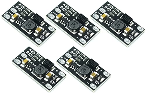 TECNOULAB 5 Stück Mini DC-DC Boost Converter Board Modul 3,7 V bis 5 V 8 V 9 V 12 V Ausgang TECNOULAB 5 Stück Mini DC-DC Boost Converter Board Modul 3,7 V bis 5 V 8 V 9 V 12 V Ausgang von TECNOULAB